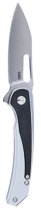 CRKT 6075 Padawan Folding Knife with 3.01" Wharncliffe Satin Blade and G10 Black Handle
