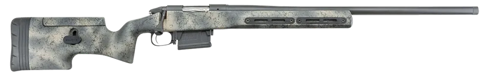 Bergara Premier Ridgeback 6.5 PRC Rifle with Woodland Camo Stock and Adjustable Cheekpiece