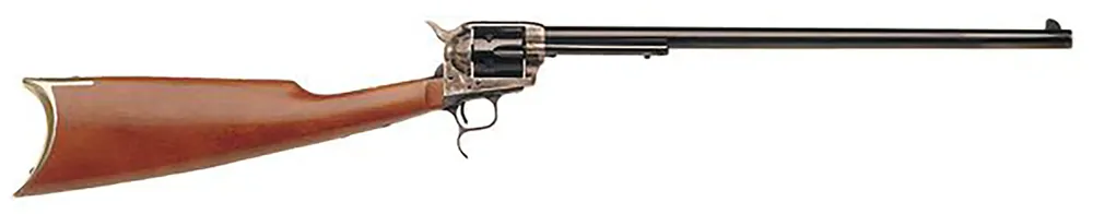 Cimarron MP419 Revolving Carbine 45 Colt 18" Blued Barrel, Walnut Stock