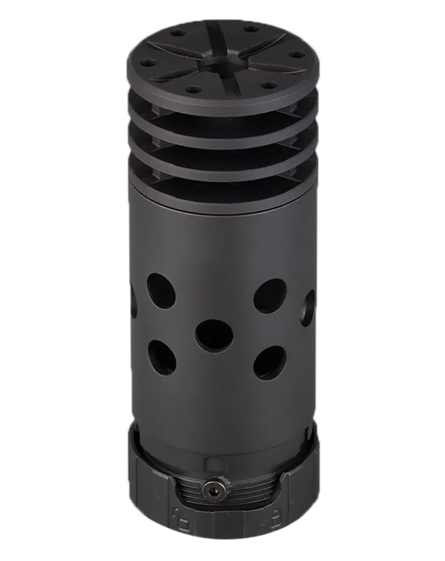 SilencerCo ASR Anchor Brake 30 Cal Black Matte Steel