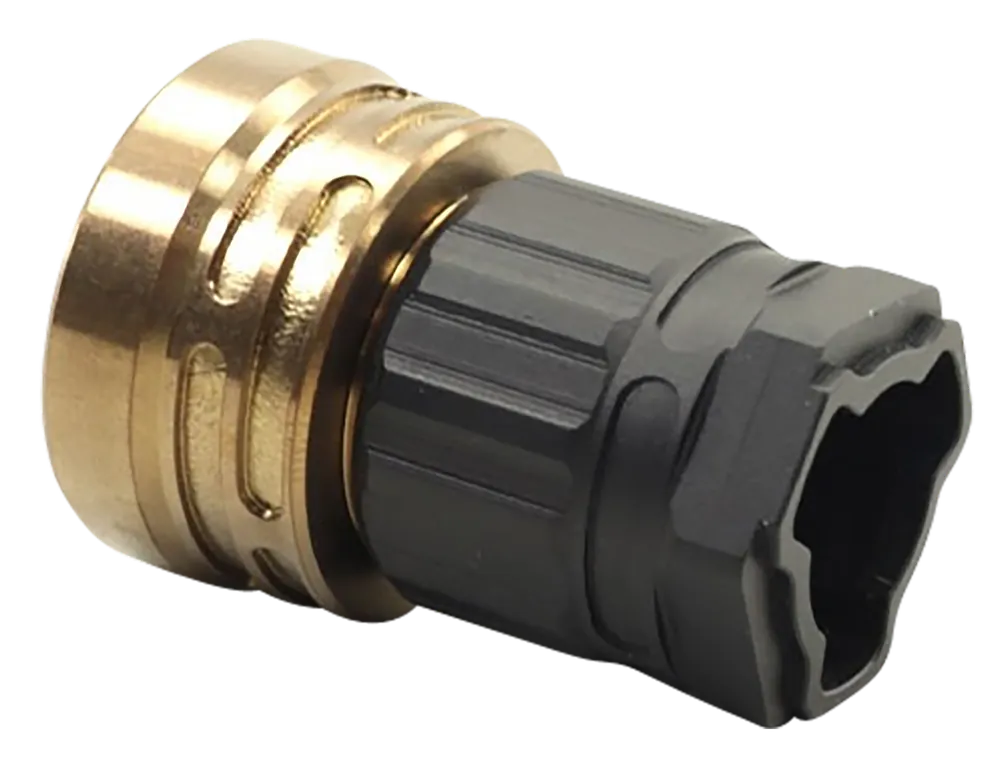 Q LLC ERECT9R Three-Way Mount Black for HK 3-Lug 9mm Suppressor