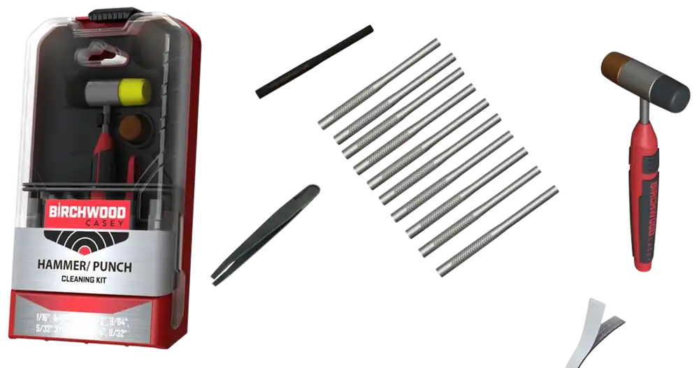 19-Piece Hammer & Punch Kit by Birchwood Casey