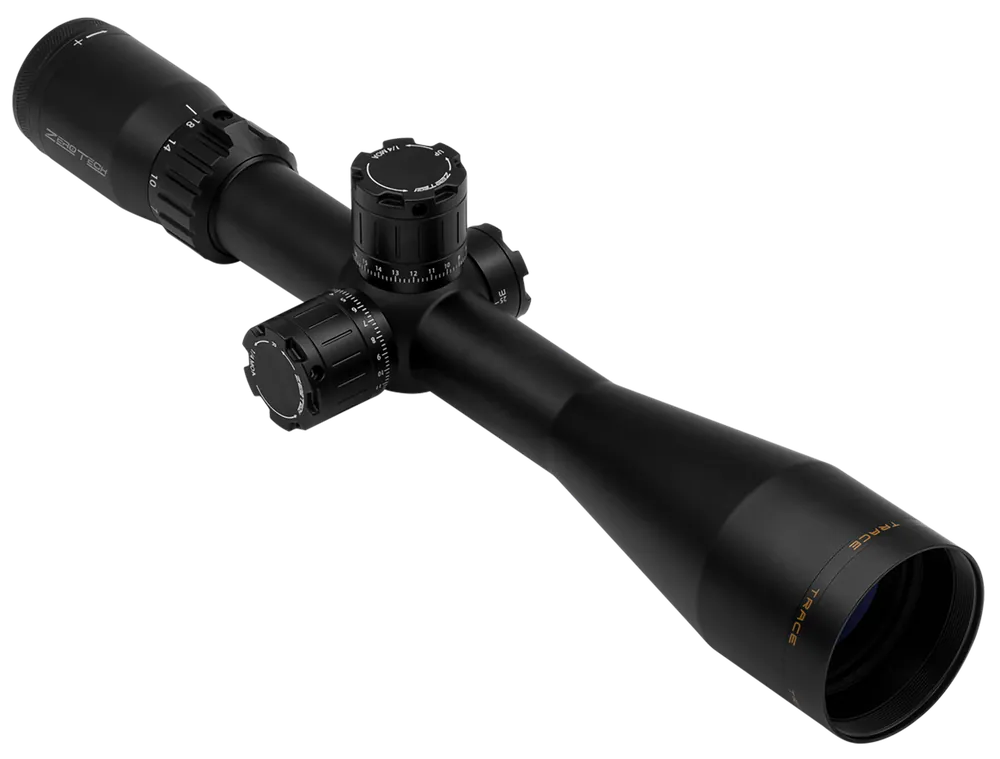 Zero Tech Optics TR4275FM Trace Black 4.5-27x50mm Scope with RMG Reticle