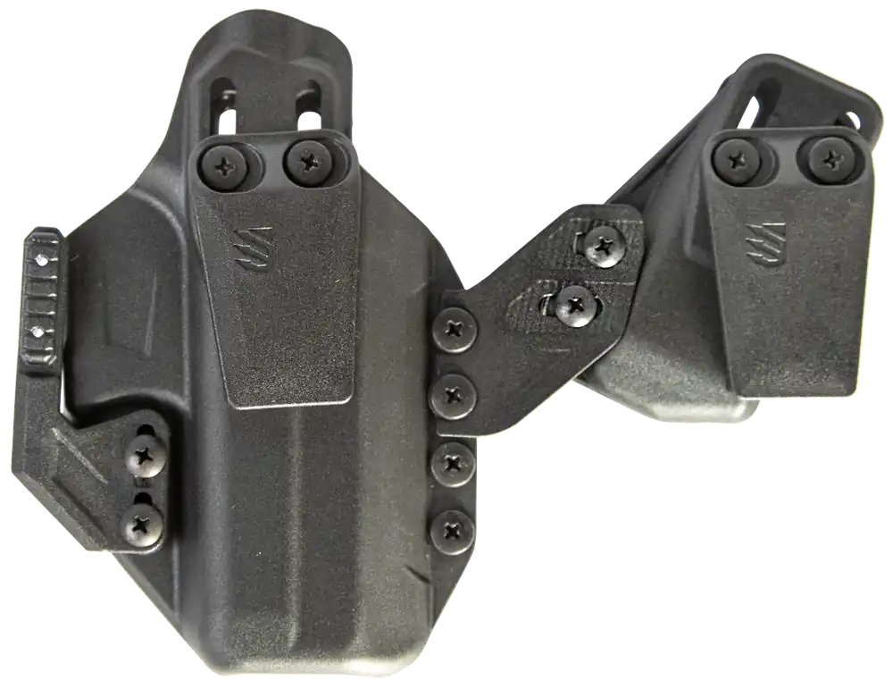 Blackhawk Stache IWB Holster for Ruger LC9/EC9/LC380 - Ambidextrous, Size 49, Black Polymer Belt Clip