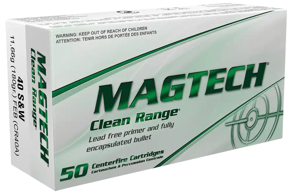 Magtech CR40A 40S&W 180gr Fully Encapsulated Bullet - 50/Box, 20/Case