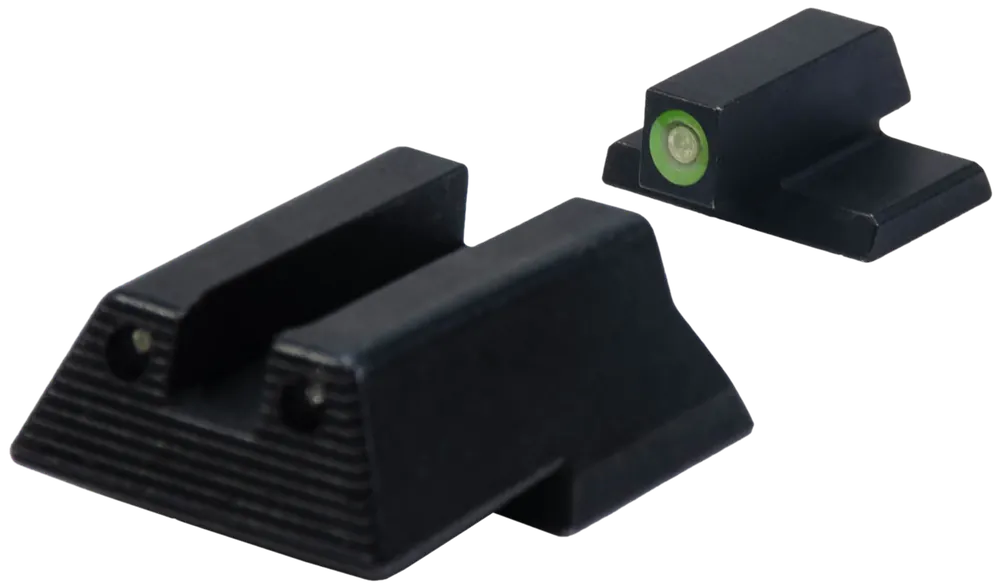 HK Night Sight Green Tritium for VP9/P30/VP40/HK45 - Black Frame