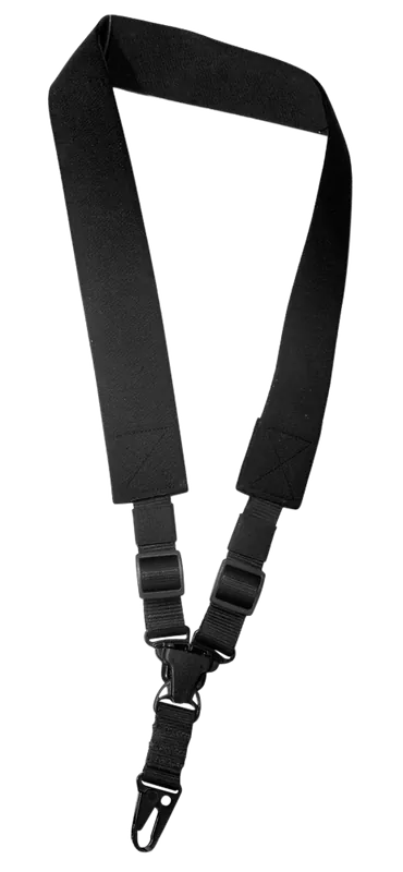 A-Tac Single-Point Rifle/Shotgun Sling - Black Elastic Webbing by Outdoor Connection