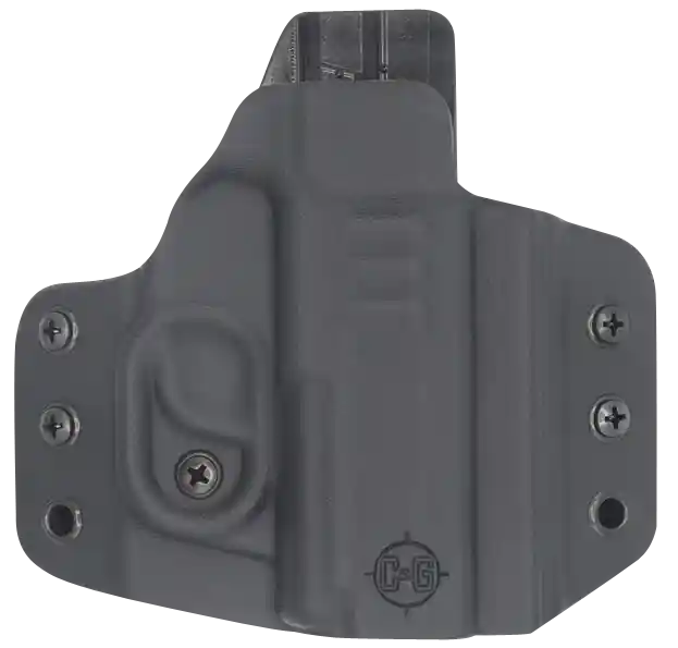 C&G Holsters Covert OWB Black Kydex Belt Loop for Sig P365/P365 XL