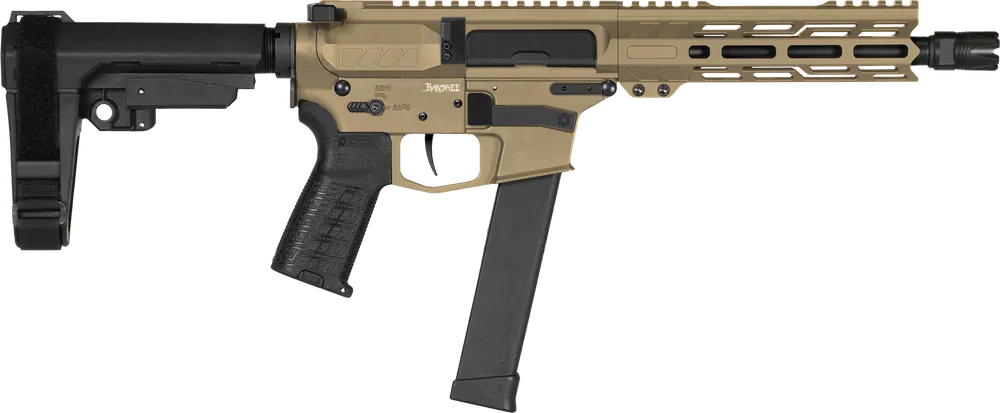 CMMG Banshee MK10 10mm Auto Pistol with 8" Barrel and Coyote Tan Finish