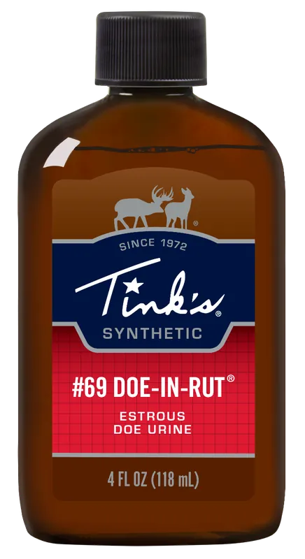 Tinks W5259 #69 Doe-In-Rut Deer Attractant 4 oz Squeeze Bottle