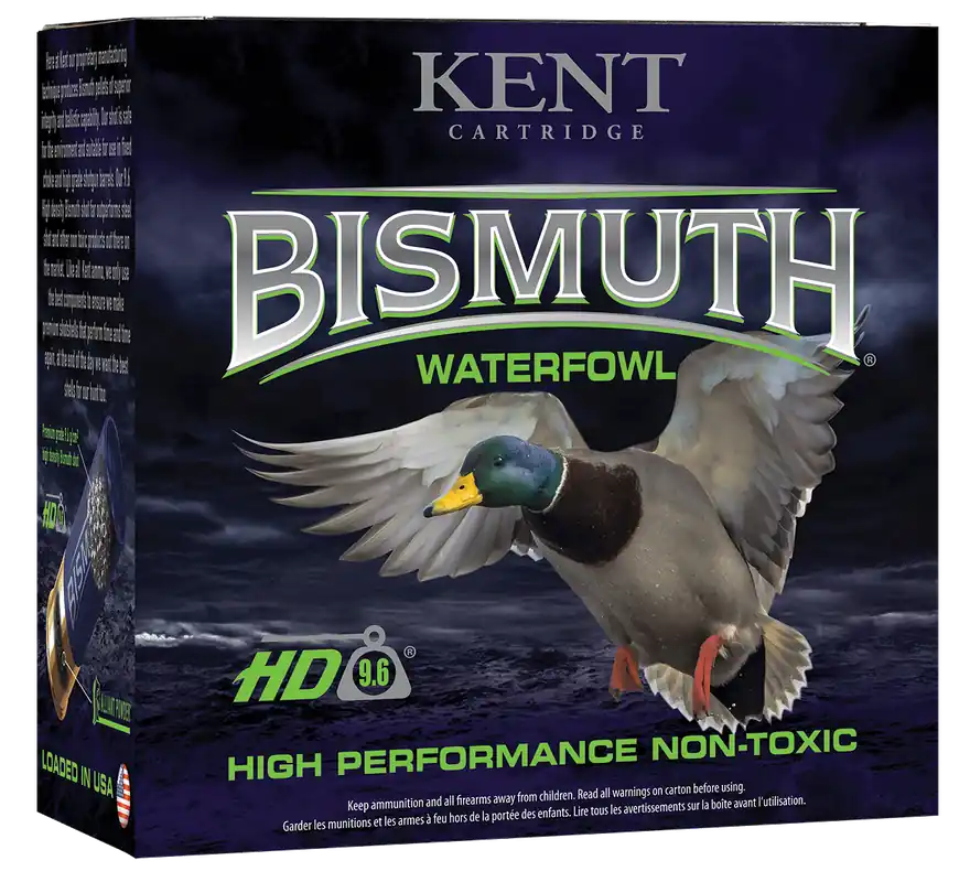 Kent Cartridge B12W364 Bismuth Waterfowl 12 Gauge Ammo - 25 Rounds per Box