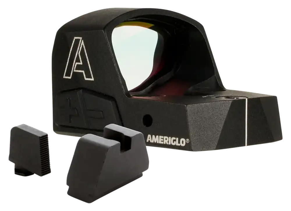 AmeriGlo HVN04 Haven Carry Ready Combo Red Dot Sight - Matte Black, 5 MOA