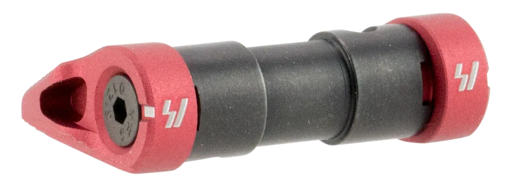 Ambi Red Anodized Aluminum Flip Switch for AR Platform - 60/90 Degree Adjustment