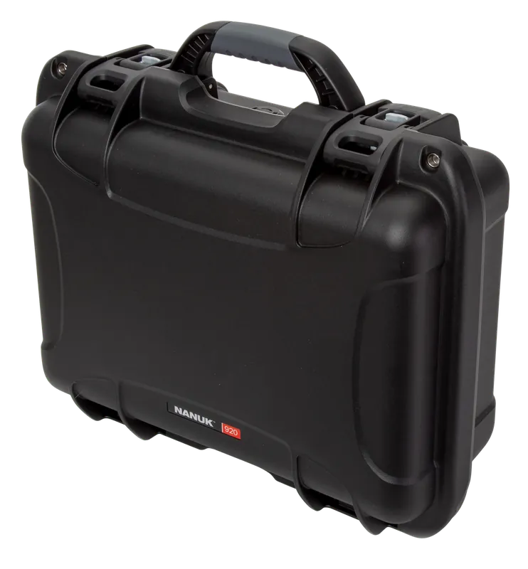 Nanuk 920 Black Polymer Case with Foam Padding & Latches
