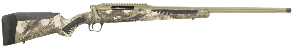 Savage Arms Impulse Big Game 243 Win Rifle with Woodland Camo AccuStock and Detachable Box Mag