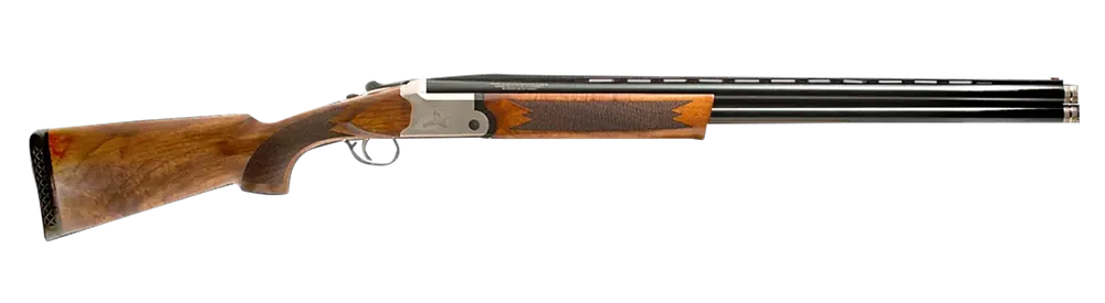 Gforce Arms GF5B1228 Filthy Pheasant 12 Gauge Over/Under Shotgun with Engraved Nickel-Plated Receiver and Turkish Walnut Stock