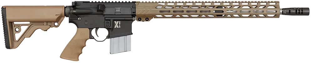 Rock River Arms LAR-15M X-1 Rifle: 223 Wylde, 18" Stainless Barrel, 20+1 Capacity, Black & Tan Finish