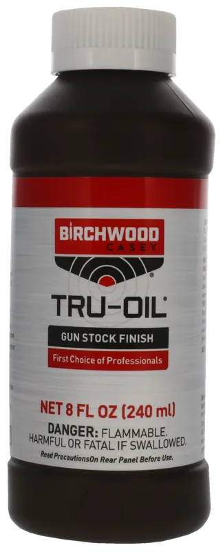 Birchwood Casey Tru-Oil Gun Stock Finish, 8 oz. Natural Wood Bottle