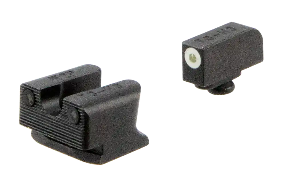 TruGlo TG231W2W Tritium Pro Night Sights - Green Tritium with White Outline Front & Rear Sights