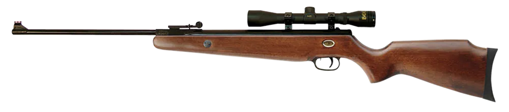 Beeman 1051 Teton Combo .177 Caliber Air Rifle with 4x32mm Scope and Hardwood Stock