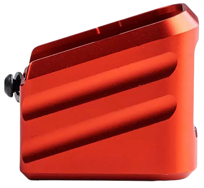 Red Aluminum Magazine Extension for Glock 19/23/32 Gen 1-5 - Cross Armory CRG+0MEG19RD