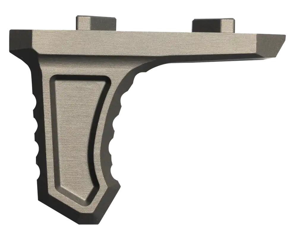 Deluxe Q-Sert Barricade Stop - Large Silver Anodized Aluminum by Q LLC