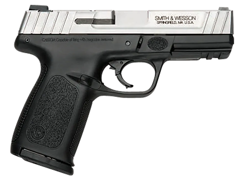 Smith & Wesson SD9 VE 9mm Luger Compact with Magnet Bundle - 16+1 Capacity, 4" Stainless Barrel, Black Polymer Frame, No Safety