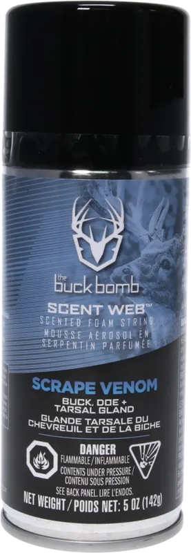 Buck Bomb Scrape Venom Deer Attractant Aerosol 5oz