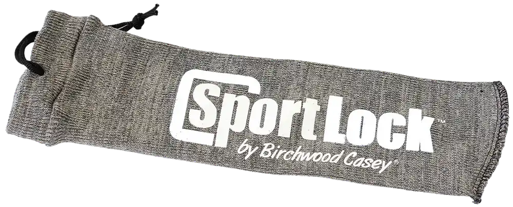 SportLock Silicone Gun Sleeve 15" Gray Cotton by Birchwood Casey