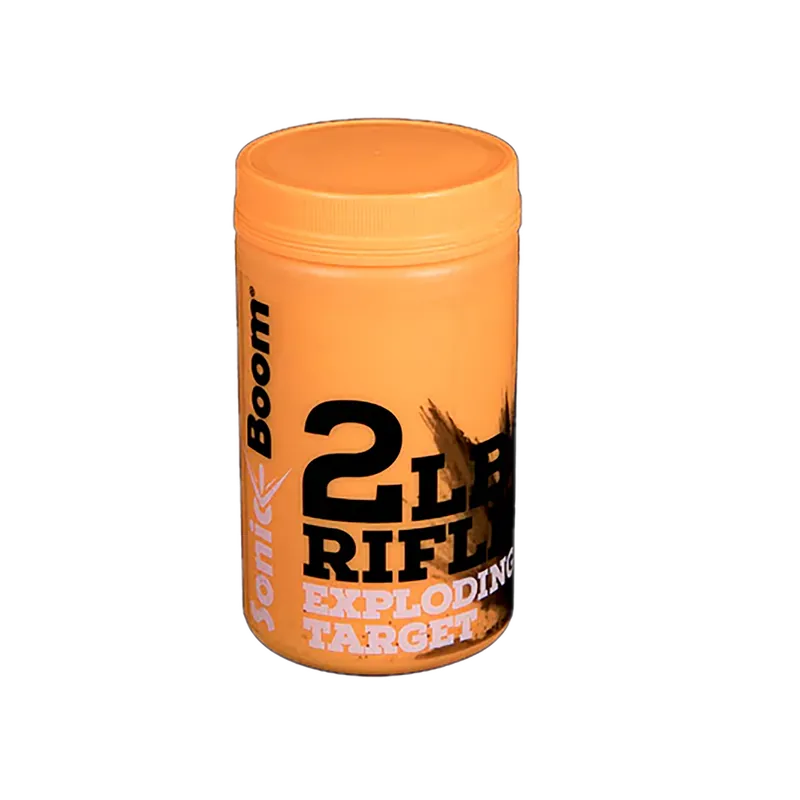 Sonic Boom Exploding Rifle Target - 2 lbs (Model SBT02)