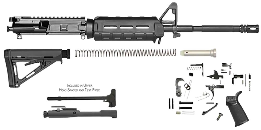 Del-Ton RKT100MLOK 5.56 NATO Rifle Kit - Black