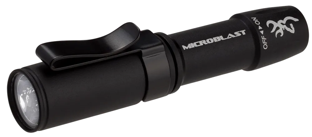 Browning Microblast AAA Flashlight - 72 Lumens, Black, White Nichia LED