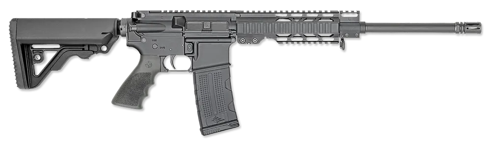 Rock River Arms AR1900 LAR-15M Carbine 5.56 NATO, 16" Barrel, 30+1 Capacity, Black Finish, RRA Operator Stock, Hogue Grip, Includes Carrying Case