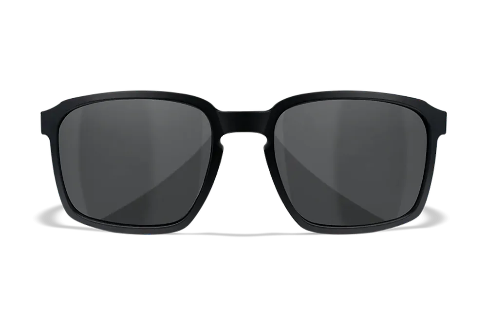 Wiley X Alfa M/L Sunglasses - Smoke Gray Lens, Matte Black Frame