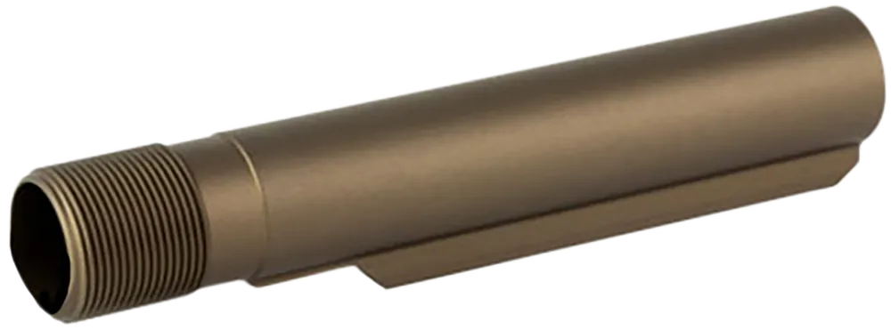 Lead & Steel LLC ARC-BT-7075-FDE Mil-Spec AR-15 Carbine Buffer Tube in Flat Dark Earth 7075 T-6 Aluminum