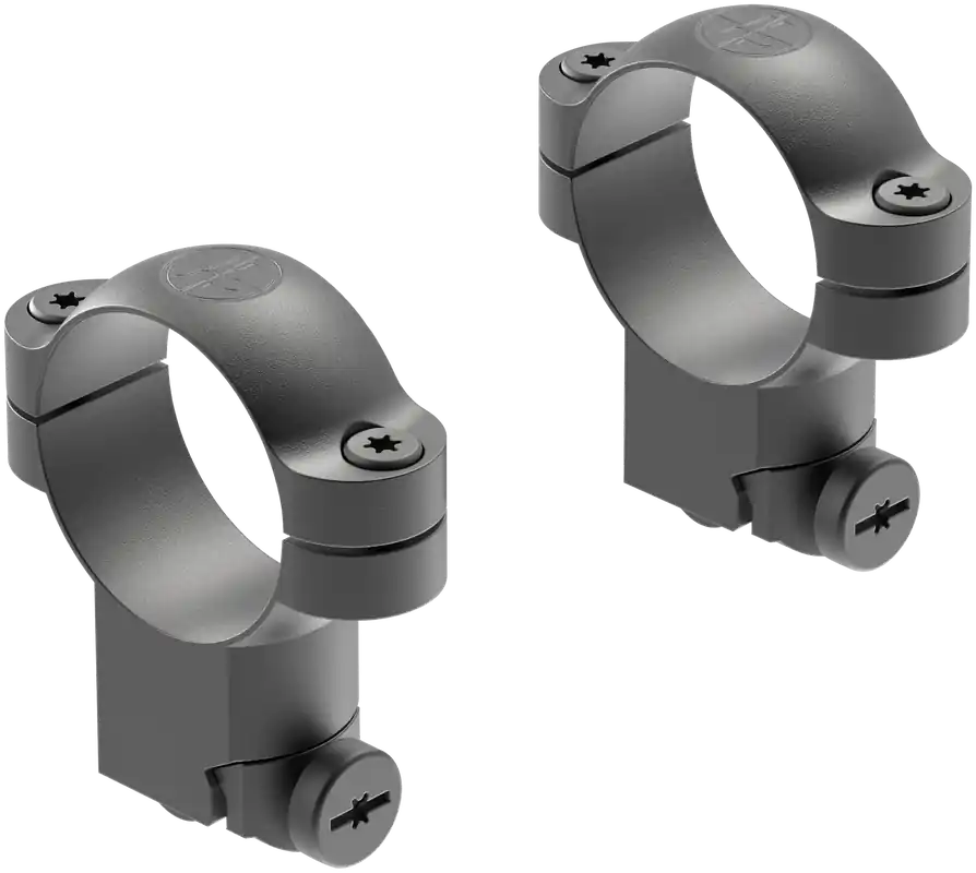 Leupold 51043 Matte Black Ringmounts for Ruger M77 30mm Super High