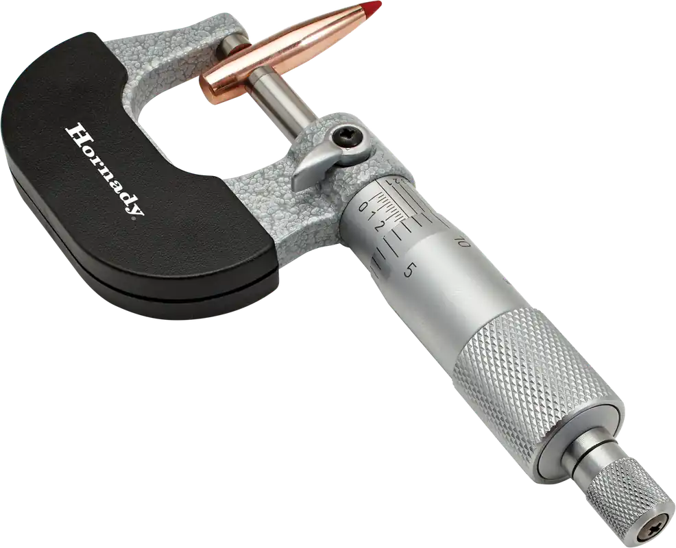 Hornady 050072 Silver Metal Micrometer