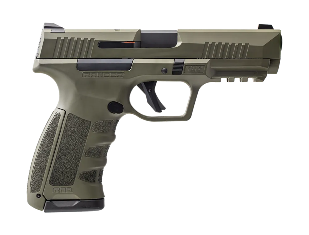 Dickinson LLC RA9G 9mm Luger Pistol - 17+1 Capacity, 4.25" Barrel, OD Green Finish