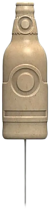 Birchwood Casey 3D Stake Target Beige Bottle 6-Pack