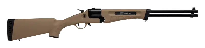 Savage Arms 23004 42 Takedown Full Size Rifle/Shotgun Combo - 22 LR/410 Gauge, 20" Barrel, FDE Finish