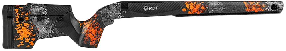 MDT Sporting Goods Inc Orange/Gray Foam Filled Carbon Fiber Stock for Remington 700