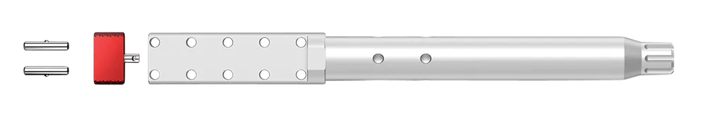 Lug-Lok Upper Vise Block for AR-10 - Real Avid AVAR10LLVB Aluminum & Stainless Steel