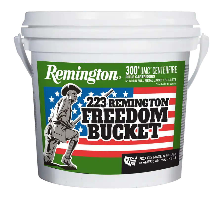 Remington UMC Freedom Bucket .223 Rem 55gr FMJ - 300 Rounds