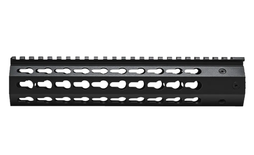 NcStar 10" Keymod Free-Floating Handguard for AR-15/M4 - Black Anodized Aluminum