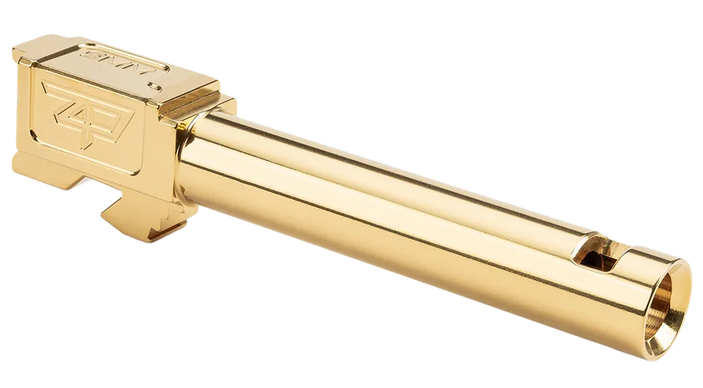 Zaffiri Precision ZP.17BCPG Gold Barrel for Glock 17 Gen1-4 416R Stainless Steel