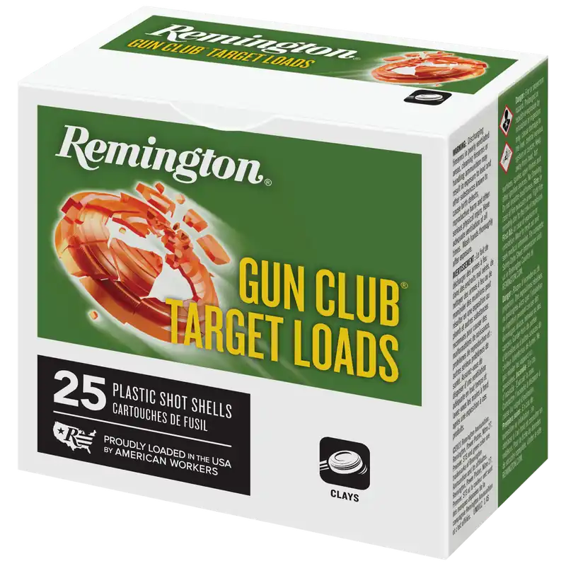 Remington Gun Club 12 Gauge 1oz 7.5 Shot Ammunition - 25 Rounds per Box