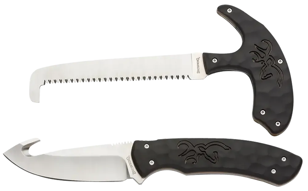 Browning Primal Combo Knife Set with Gut Hook and Saw Blade