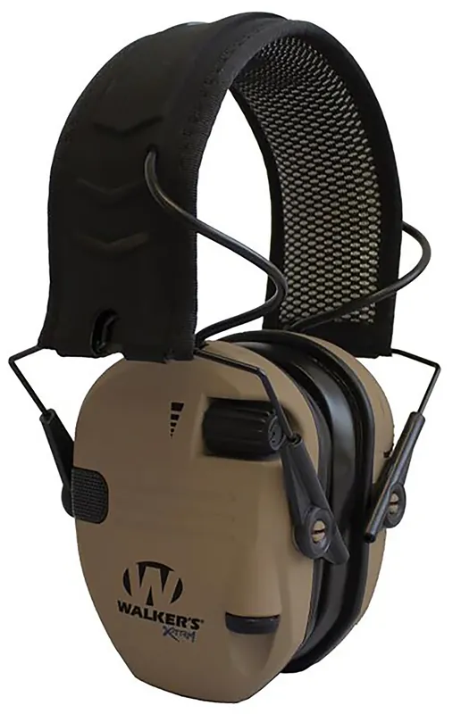 Walker's Razor X-TRM Digital Electronic Muff 21 dB - Battle Brown/Black