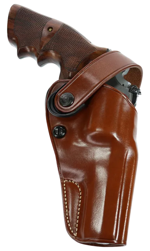 Galco DAO106 Tan Leather Belt Slide Holster for S&W L Frame 6" Barrel Right Hand