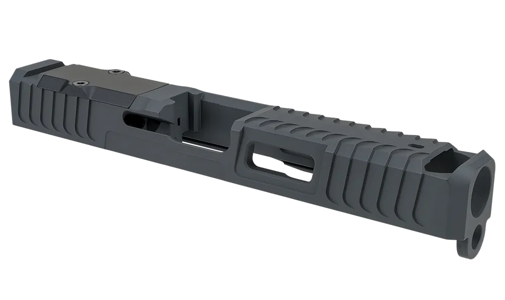 Custom Glock 17 Gen 3 Slide - Zaffiri Precision ZPS.B.17.SG Sniper Gray Stainless Steel